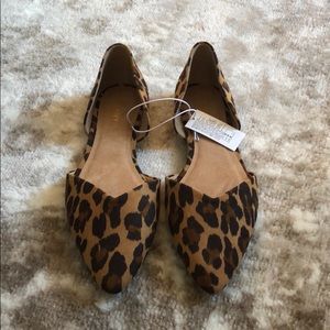NWT Leopard Print Flats